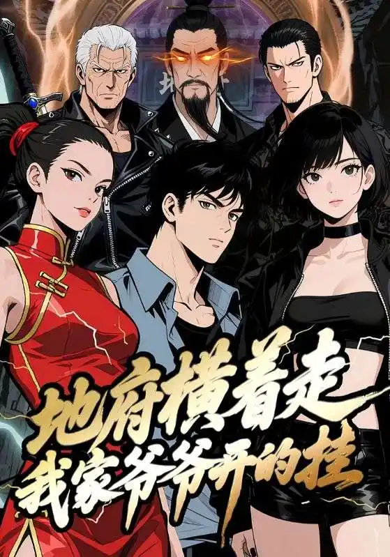 地府横着走:我家爷爷开的挂(45集)动漫高清海报图片 地府横着走:我家爷爷开的挂(45集)动漫海报