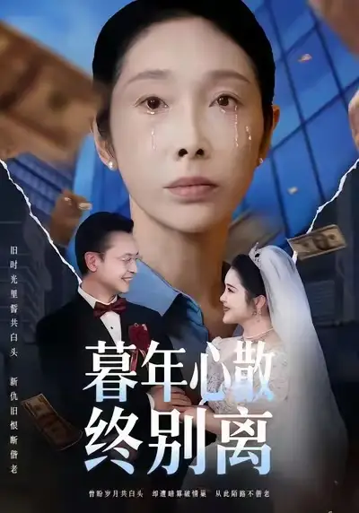 暮年心散终别离(58集)王彬&赵恩晴高清海报图片 暮年心散终别离(58集)王彬&赵恩晴海报